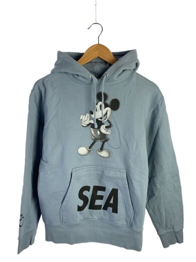 商品画像：パーカー/S/コットン/BLU/WDS-C-DSN-23-Q4-01 1