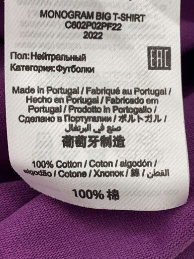 商品画像：Tシャツ/S/コットン/PUP/総柄/C802P02PF22 4