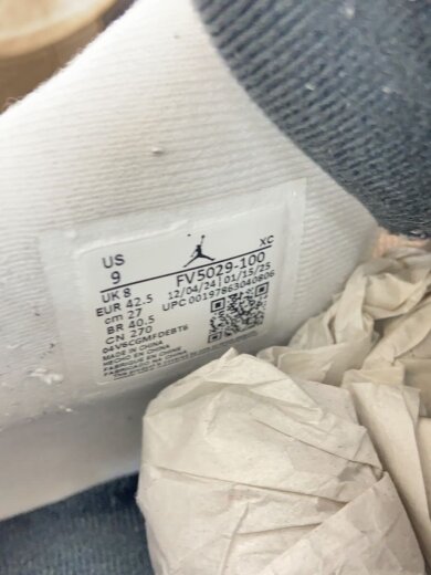 商品画像：AIR JORDAN 4_エアジョーダン 4/27cm/WHT 5