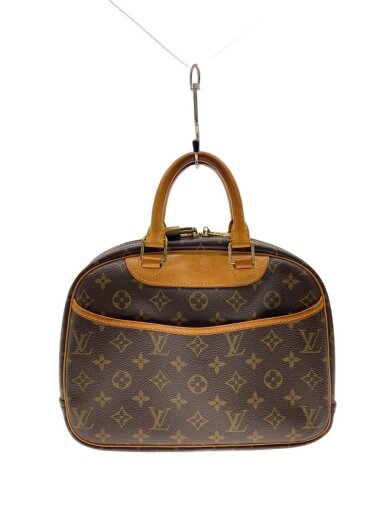 商品画像：1)トゥルーヴィル_モノグラム・キャンバス/PVC/BRW 1