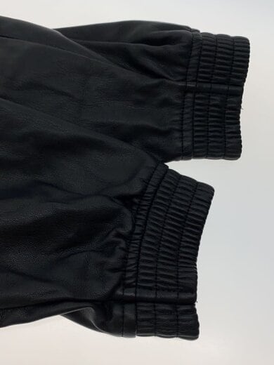 画像：adidasレザージャケット・ブルゾン/XL/フェイクレザー/BLK/無地/HF20215