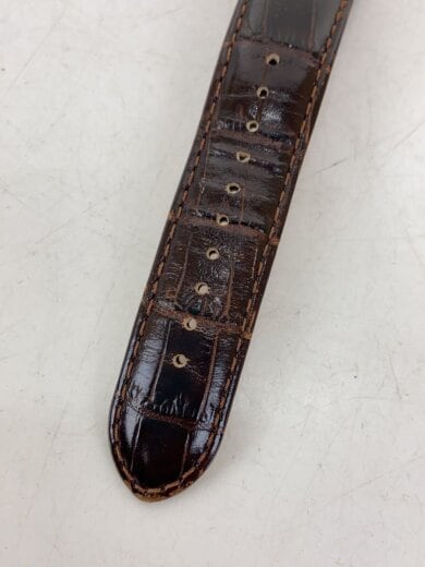 画像：ORIENTバンビーノ/自動巻腕時計/アナログ/WHT/BRW/ER24-A0-A//8