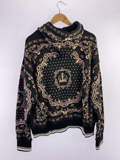 商品画像：パーカー/L/コットン/BLK/総柄/JZ-G9OL1T/FI7HP-B 2