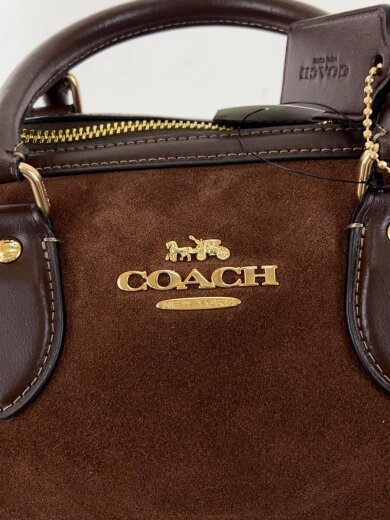 商品画像：ボストンバッグ/スウェード/BRW/CCC79 5