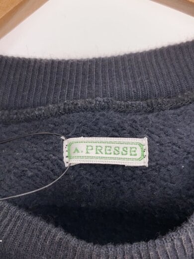 商品画像：スウェット/3/コットン/BLK/無地/24AAP-05-06K 3