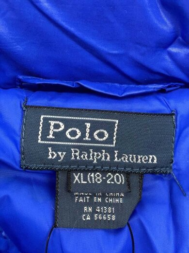 商品画像：ダウンジャケット/XL/ナイロン/BLU/無地 3