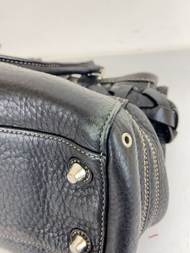 商品画像：トートバッグ_ハンプトンズ/レザー/BLK 7