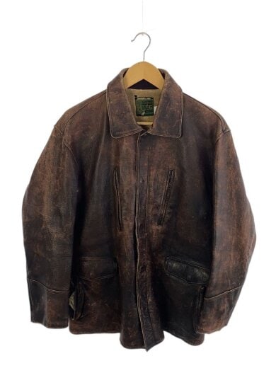 商品画像：レザージャケット・ブルゾン/--/レザー/BRW/50s-/ボアライナー 1