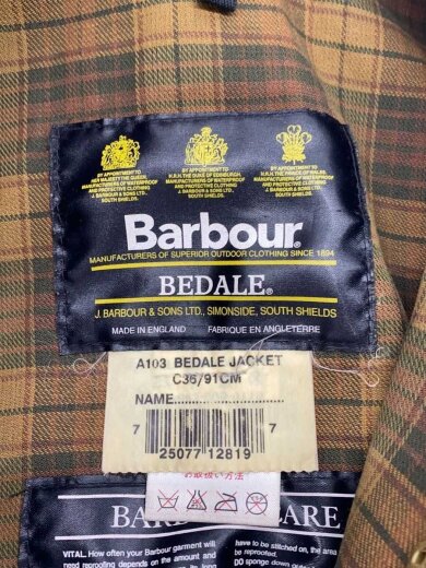 商品画像：ジャケット/--/コットン/BRW/無地/A103 3