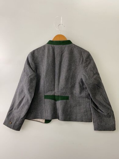 商品画像：K6/テーラードジャケット/--/ウール/GRY/無地 2