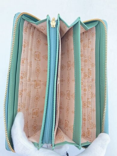 商品画像：長財布/PVC/GRN/レディース 4