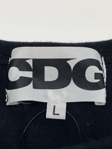 商品画像：Tシャツ/L/コットン/BLK/SZ-T005 3