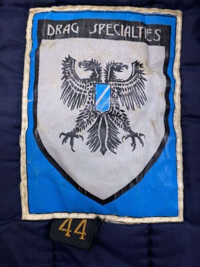 商品画像：シングルライダースジャケット/44/レザー/NVY 3