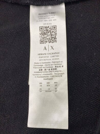 商品画像：ジップパーカー/XS/ポリエステル/BLK/無地/8NYM21 YJ68Z// 5