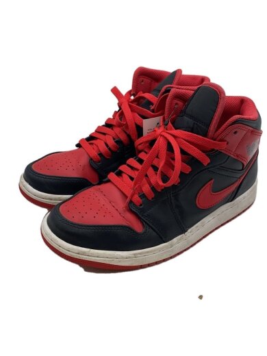 商品画像：AIR JORDAN 1 MID_エア ジョーダン 1 ミッド/25cm/BLK/PVC 1