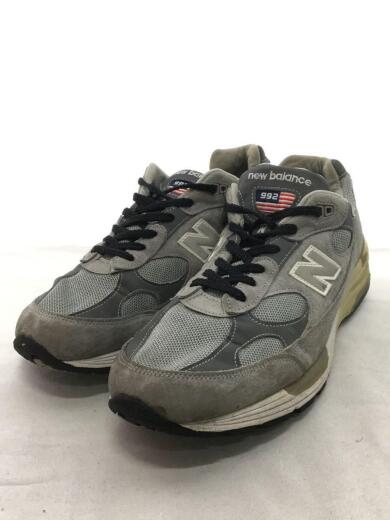 画像：NEW BALANCEM992GLX/ローカットスニーカー/29cm/グレー/インソ-ル無し/穴有/靴紐非正規品2