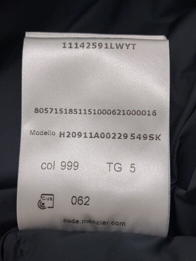 商品画像：ダウンジャケット/5/ポリエステル/NVY/H20911A00229549SK// 4