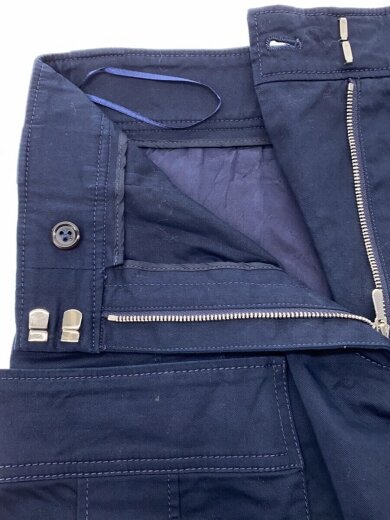 商品画像：ショートパンツ/36/コットン/ネイビー/無地// 3