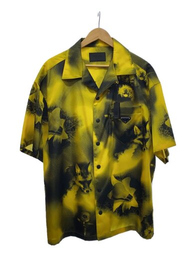 商品画像：半袖シャツ/XXL/--/イエロー/総柄/SC513 S202 11P1 1