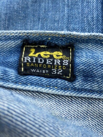 画像：Lee60s/サイド黒タグ/脇割/ストレートパンツ/IDG/無地///4