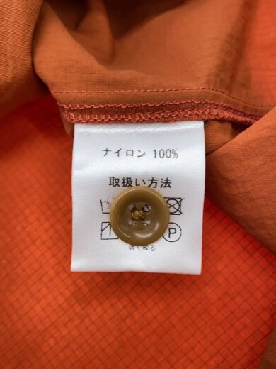 商品画像：半袖シャツ/S/ナイロン/オレンジ/無地 4