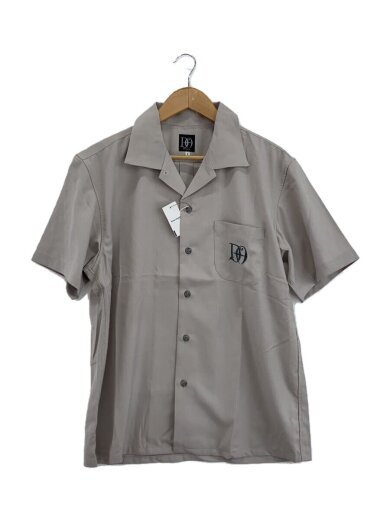 商品画像：半袖シャツ/M/ポリエステル/グレー/無地 1