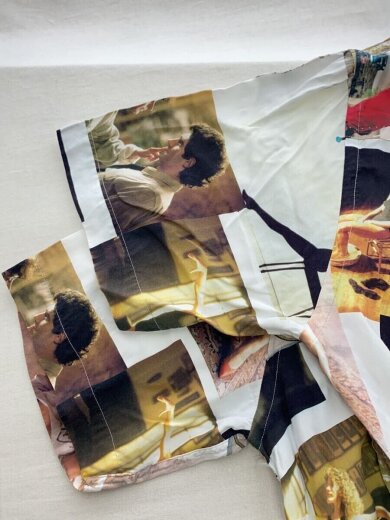 商品画像：FLASHDANCE RAYON SHIRT/L/レーヨン/マルチカラー/総柄/FTC024SUMSH02// 6