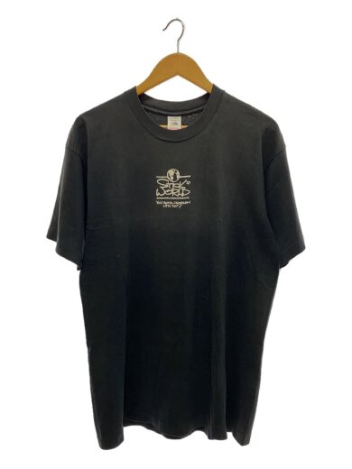 商品画像：90s/Stick World/棒人間T/フェード/シングルステッチ/Tシャツ/L/コットン/BLK// 1