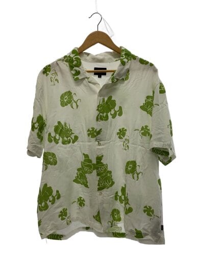 商品画像：Trip Flocked Shirt/25SS/半袖シャツ/XL/レーヨン/WHT/総柄/BU00242 1