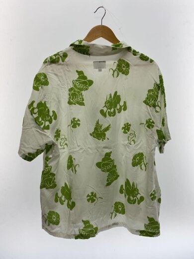 商品画像：Trip Flocked Shirt/25SS/半袖シャツ/XL/レーヨン/WHT/総柄/BU00242 2