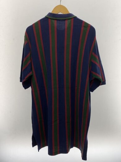 商品画像：90s/usa製/ストライプポロ/XL/コットン/マルチカラー/ストライプ// 2