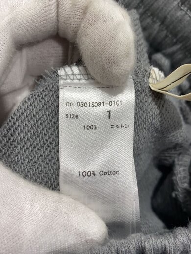 商品画像：ワイドパンツ/1/コットン/グレー/030IS081-0101 4