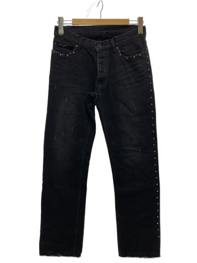 商品画像：スタッズ/ボトム/36/コットン/BLK 1