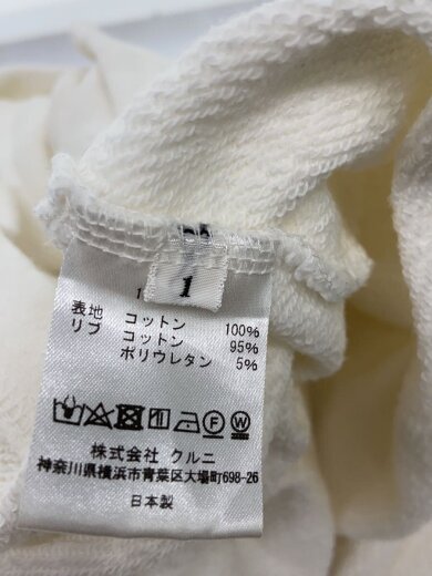 商品画像：パーカー/1/コットン/WHT/19-AW-007 4