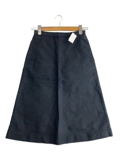 商品画像：FINX MOLESKIN SKIRT/1/コットン/BLK/無地/A5A506FM 1
