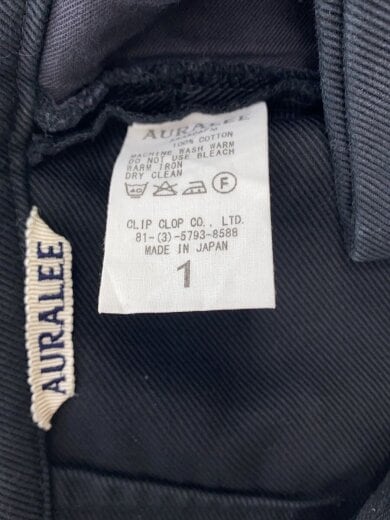 商品画像：FINX MOLESKIN SKIRT/1/コットン/BLK/無地/A5A506FM 5