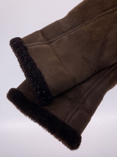 画像：RALPH LAUREN00s/ラムレザームートンジャケット/4/羊革/BRW//6