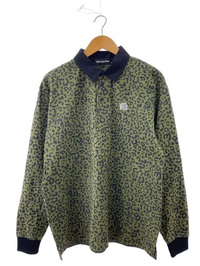 商品画像：ポロシャツ/L/コットン/KHK/レオパード 1