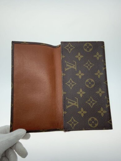 商品画像：長財布/PVC/BRW/総柄/メンズ/モノグラム/お札入れ/90s 4