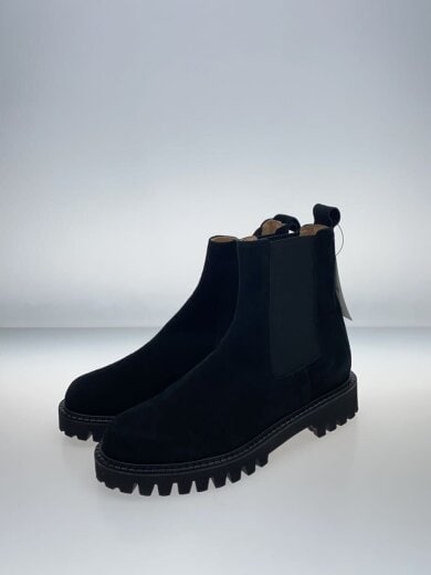 商品画像：サイドゴアブーツ/38/BLK/スウェード 2