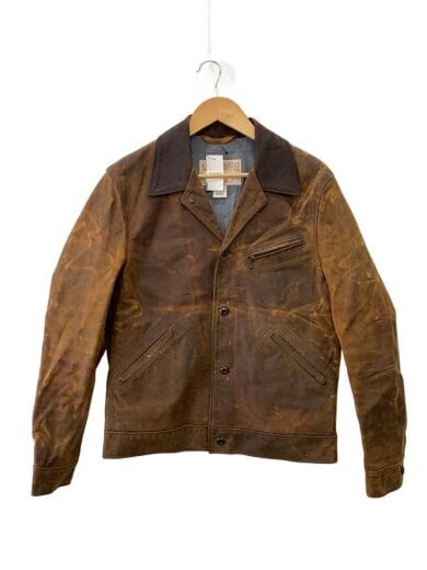 商品画像：レザージャケット・ブルゾン/S/牛革/Bブラウン/7822950004 1