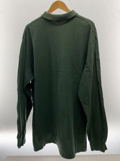 商品画像：90s/長袖ポロシャツ/XXL/コットン/GRN 2