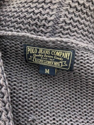 商品画像：ショールカラーカーディガン(薄手)/M/コットン/NVY 3