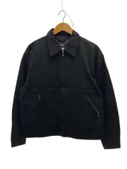 90s～00s/スイングトップジャケット/M/コットン/BLK