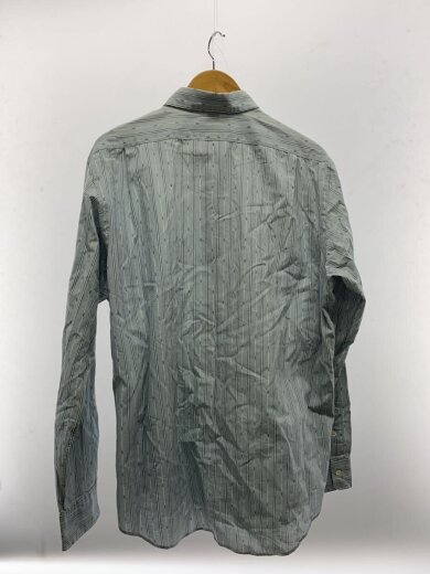 商品画像：90s/ポニー無/ノーマルカラーシャツ/長袖シャツ/XL/コットン/BLU/総柄 2