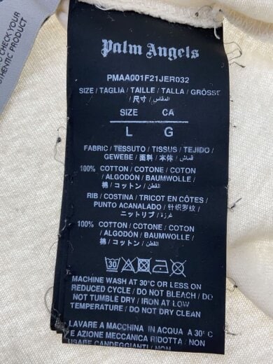 商品画像：Tシャツ/L/コットン/BEG/無地/PMAA001F21JER032 4