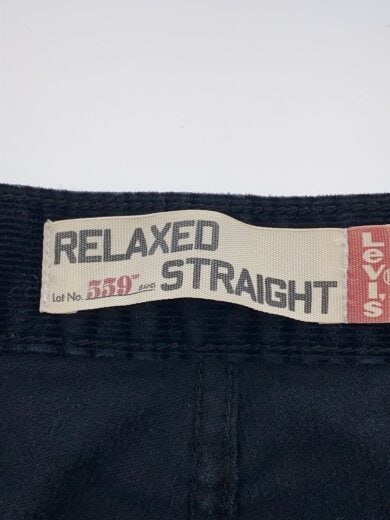 商品画像：ボトム/36/コーデュロイ/BLK/無地/00s/559/relaxed straight/香港製 5