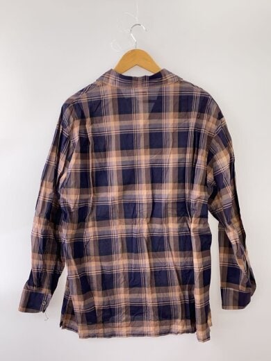 商品画像：長袖シャツ/3/コットン/BRW/チェック 2