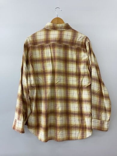 商品画像：Cascade/60s～70s/プリントフランネル/プリネル/オンブレシャツ/XL/コットン/YLW 2
