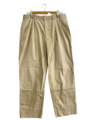 90s/2タックチノ/チノパンツ/ナイガイ製/36/コットン/BEG